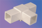 PVC Fittings Internal Male Sqare Tee