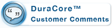 Commonly Produced Sizes of Custom DuraCore PVC Plastic Cores